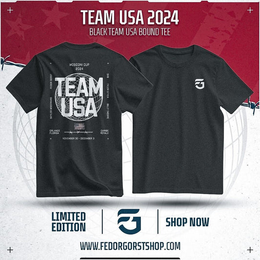 Team USA Bound Tee- Black