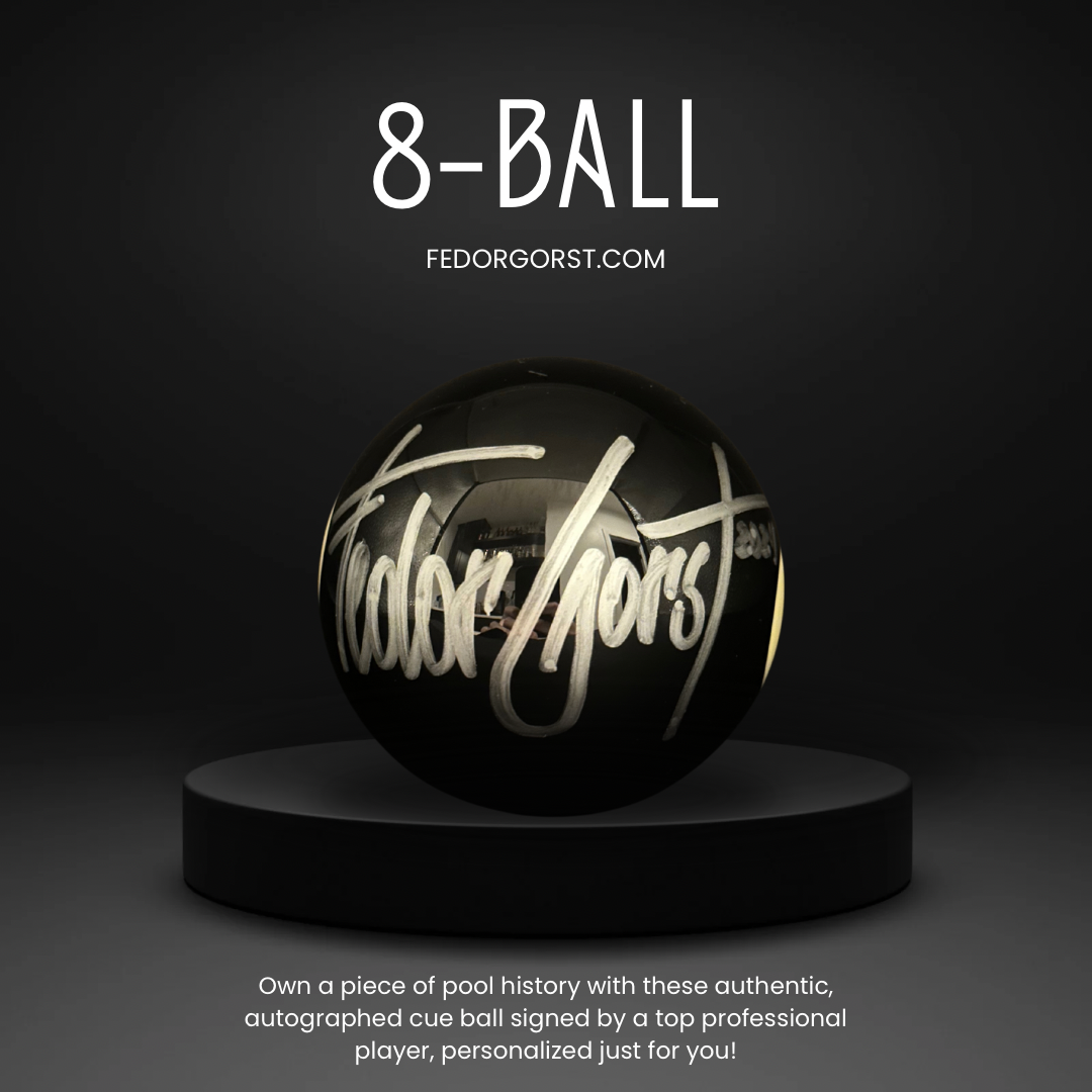 Limited Edition Signed 8 Ball