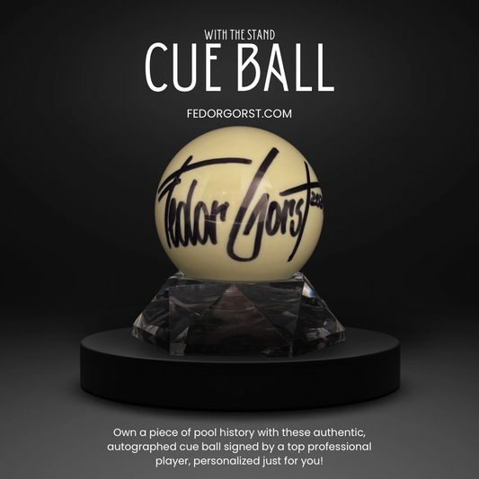 Limited Edition Signed Cue Ball