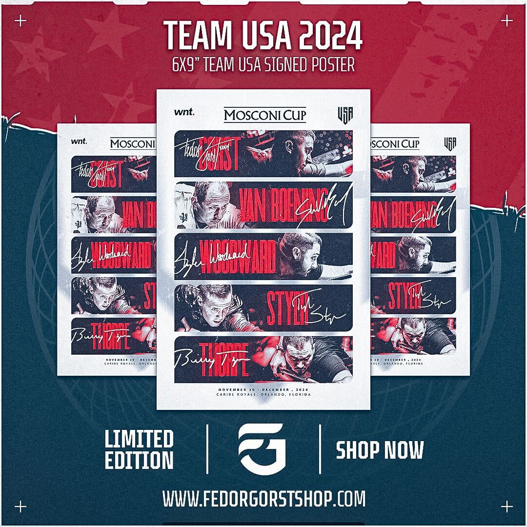 Team USA Signed Poster