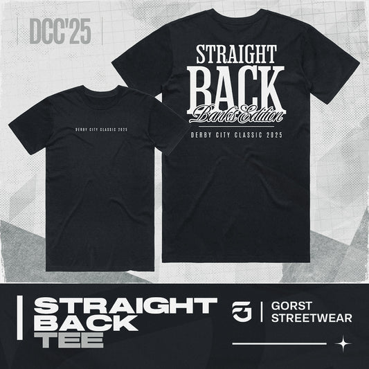 Straight Back Tee